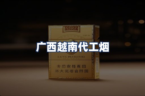 广西越南代工烟